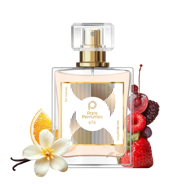 Negyedik kiválasztott Paris Perfumes flakon
