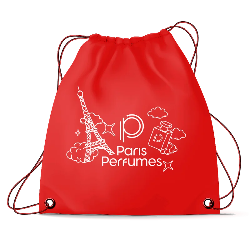 Piros Paris Perfumes zsák
